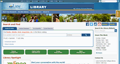 Desktop Screenshot of library.lanecc.edu