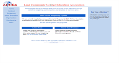Desktop Screenshot of lccea.lanecc.edu